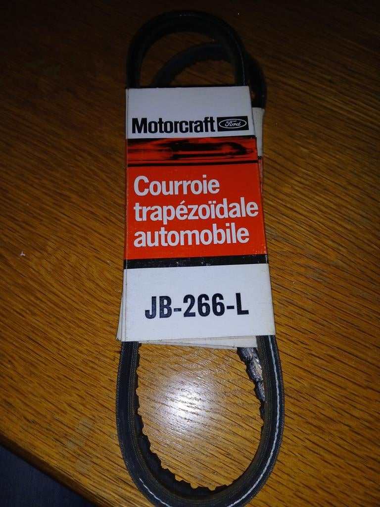 Motorcraft JB-266-L V-snaar Ford 2.3L/3.3L - Oldtimer, Auto-onderdelen, Ophalen of Verzenden, Nieuw, Amerikaanse onderdelen
