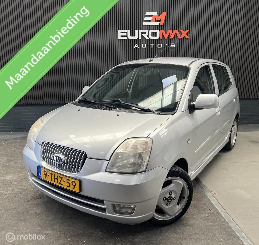 Kia Picanto 1.1 Inruil koopje, Zuinig en netjes!, Auto's, Kia, Gebruikt, 4 cilinders, 400 kg, Leder en Stof