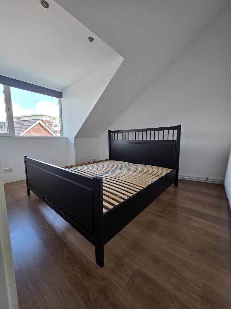 Lits-jumeaux, Huis en Inrichting, Ophalen, Gebruikt, Bruin, 210 cm