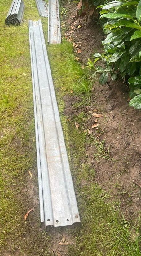 C profielen mezaninne, Doe-het-zelf en Verbouw, Ophalen, Gebruikt, IJzer