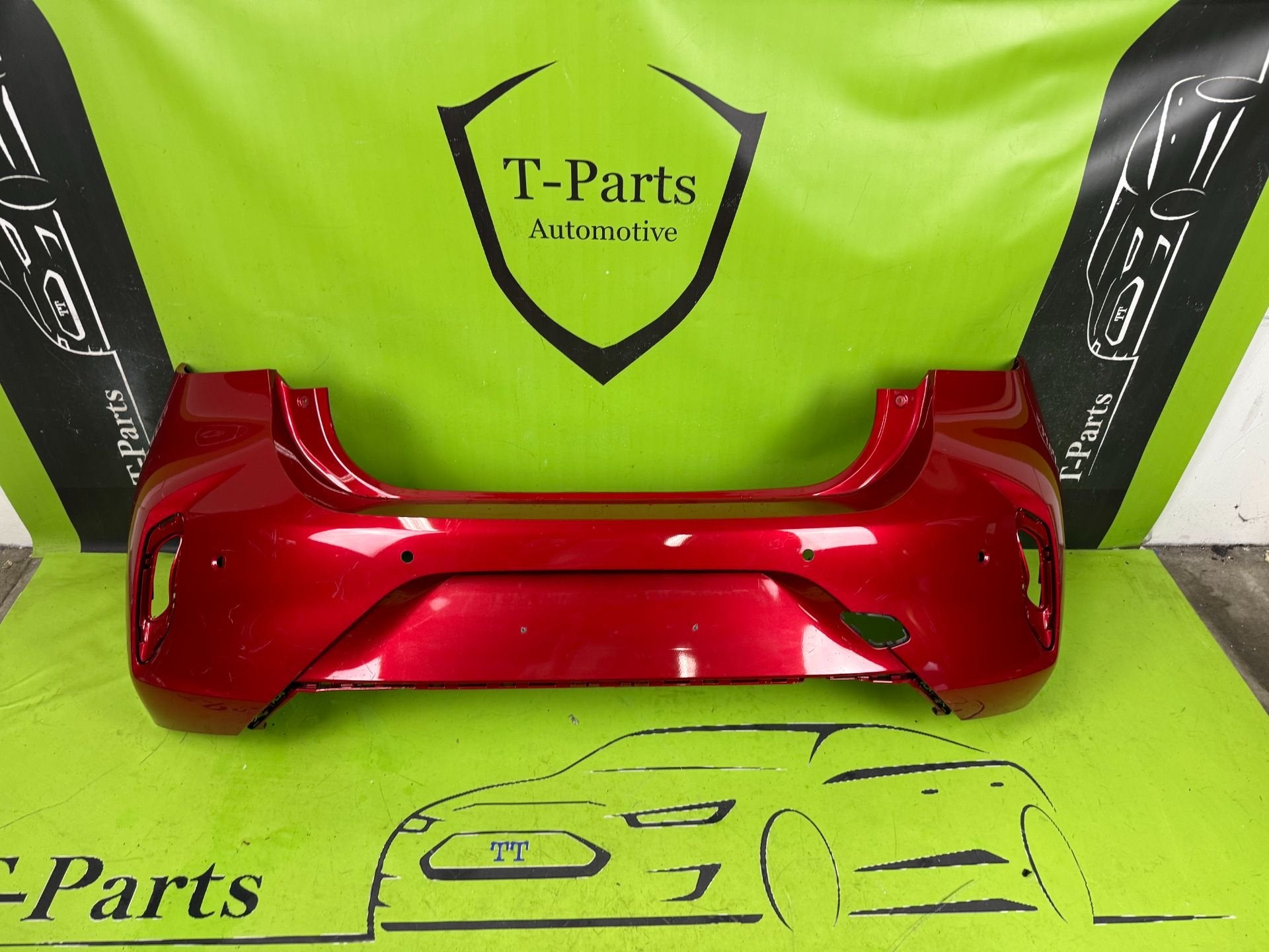 opel corsa F GS line achterbumper pdc bumper, Gebruikt, Opel Automobile GmbH, Ophalen of Verzenden, Kontakt@opel-infoservice.de