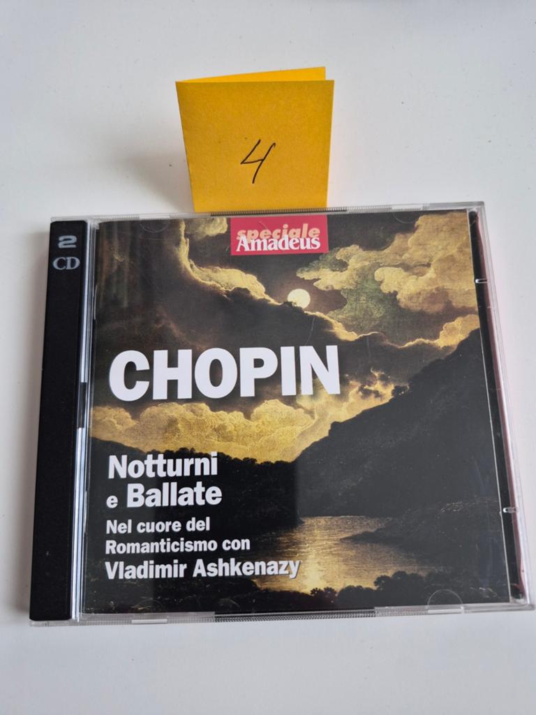 Chopin: Nocturnes & Ballades - Vladimir Ashkenazy (2 CD), Ophalen of Verzenden, Romantiek, Zo goed als nieuw, Kamermuziek