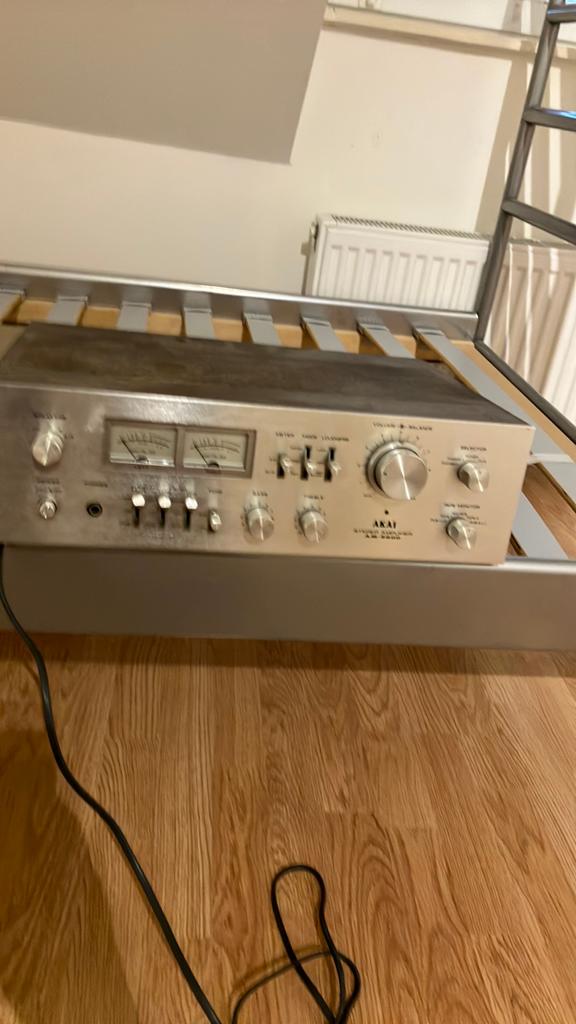 Vintage Akai AM-2600 Stereo Versterker - Klassiek Geluid, Gebruikt, 60 tot 120 watt, Stereo, Ophalen