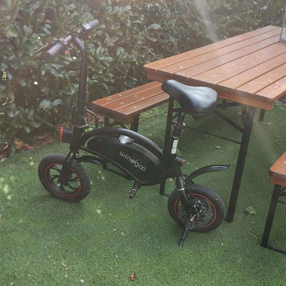 Windgoo elektrische fiets met gashendel, Minder dan 30 km per accu, Gebruikt, Minder dan 47 cm, Ophalen