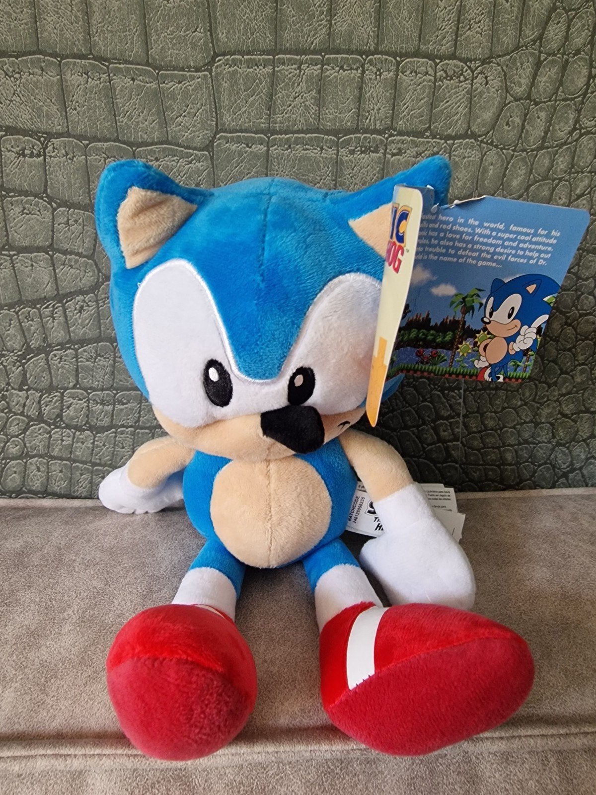 Nieuwe Sonic the Hedgehog Knuffel - Met Label, Kinderen en Baby's, Speelgoed | Knuffels en Pluche, Overige merken, Overige karakters