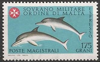 Dolfijnen UIT Malta XXX.  ADV. no.65 Y., Verzenden, Postfris, Overige thema's