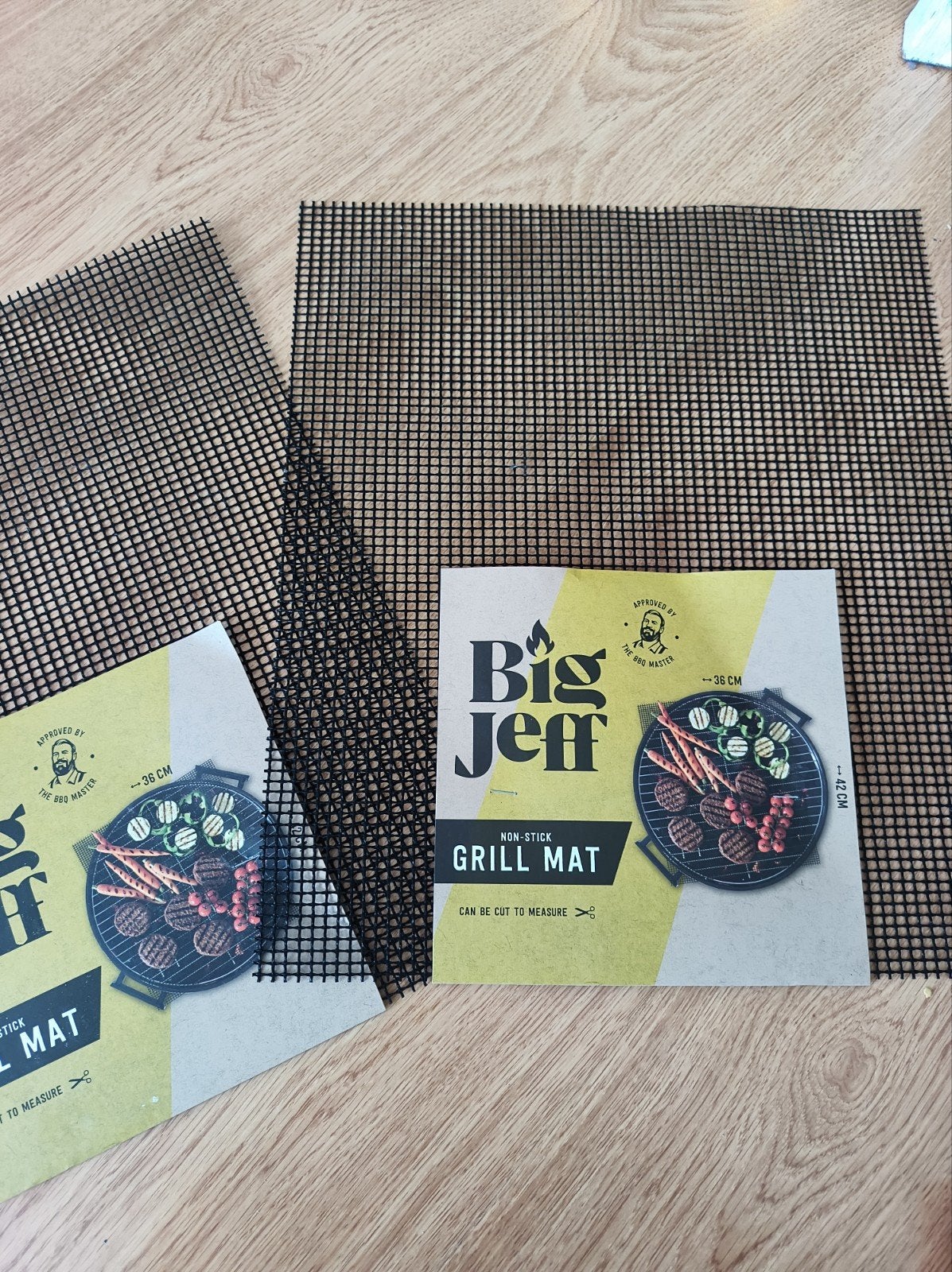 2x Big Jeff Anti-aanbak Grillmatten - Nieuw van Action, Ophalen of Verzenden, ., ., .