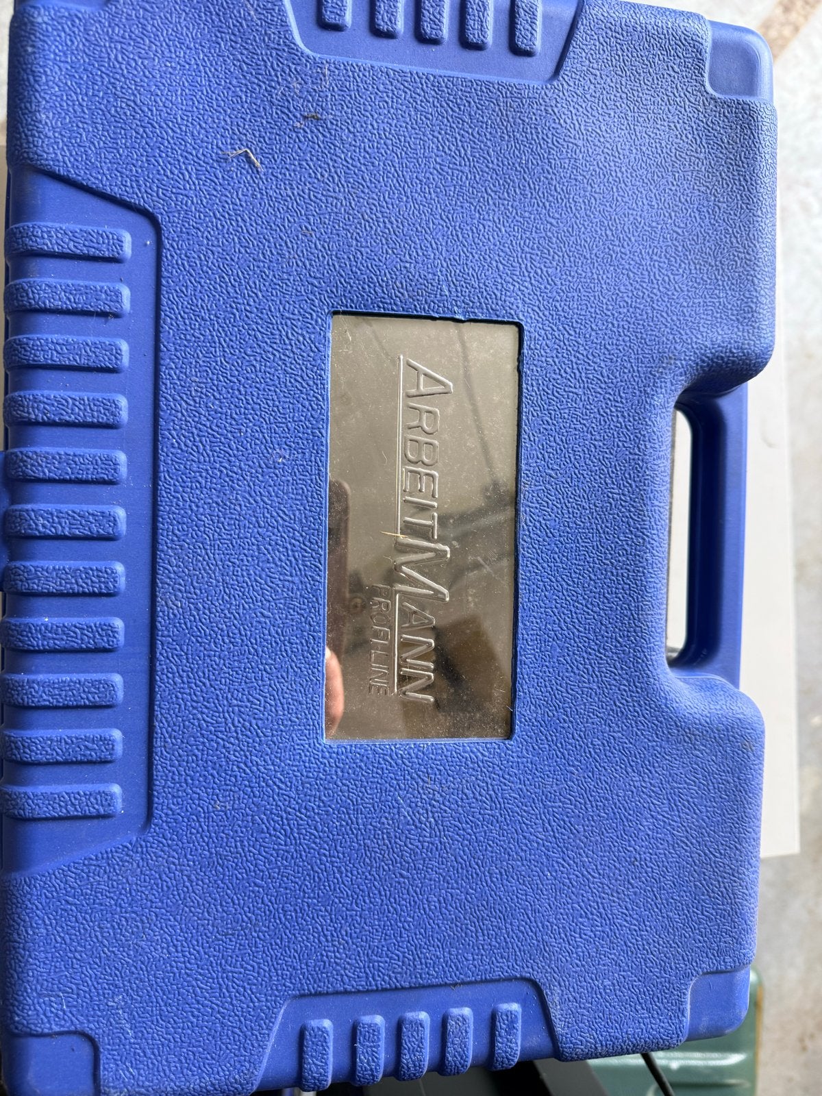 Arbeitmann doppendoos met ratels en bits, Ophalen of Verzenden, Zo goed als nieuw, Gereedschapsset, Overige merken