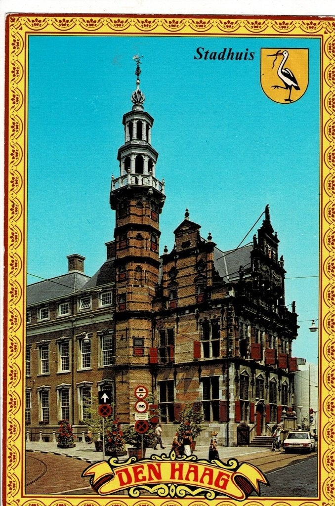 Den Haag, Stadhuis, Ophalen of Verzenden, 1960 tot 1980, Gelopen, Zuid-Holland