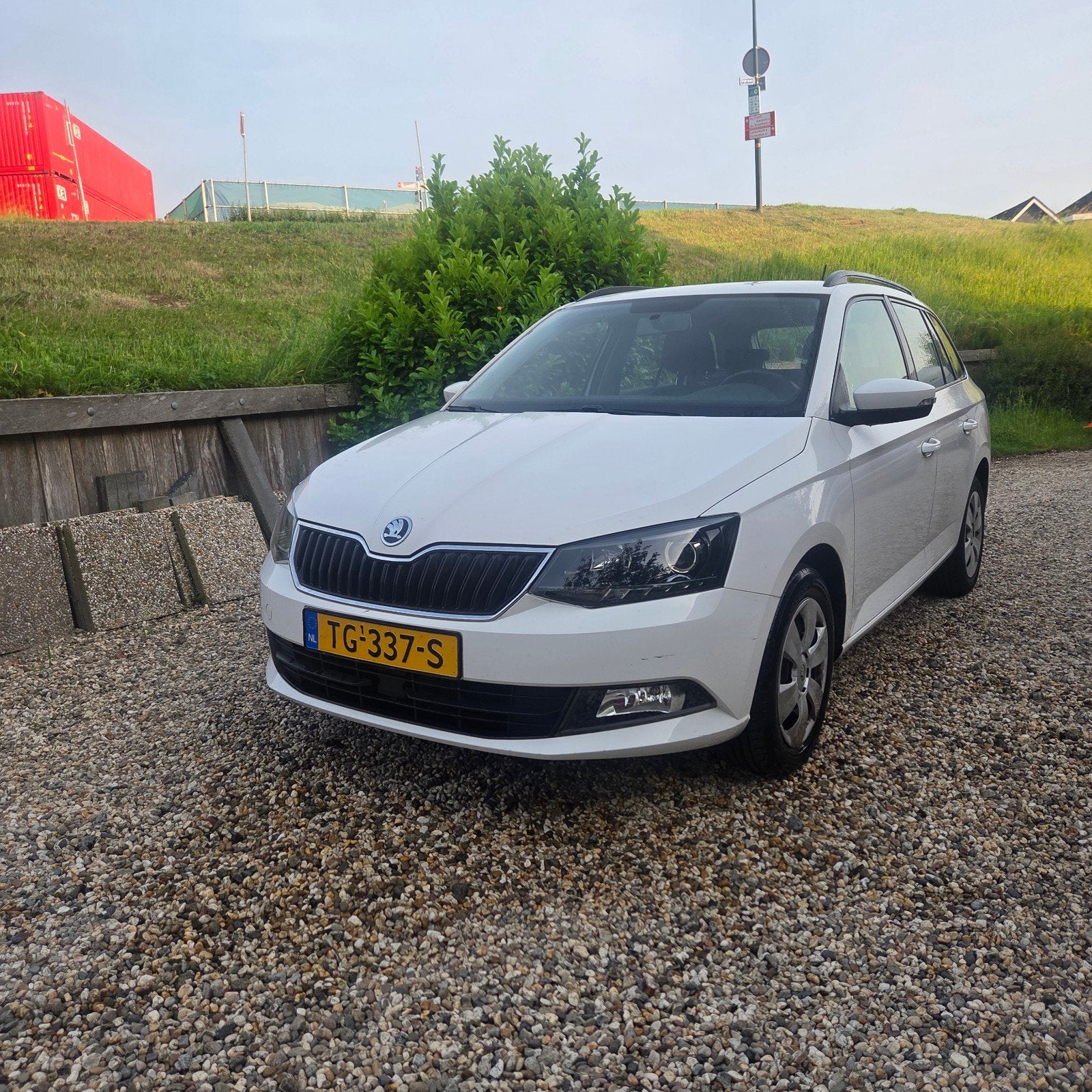 Skoda Fabia 1.0 TSI Greentech 95pk 2018 Wit, Voorwielaandrijving, 40 €/maand, 95 pk, Origineel Nederlands