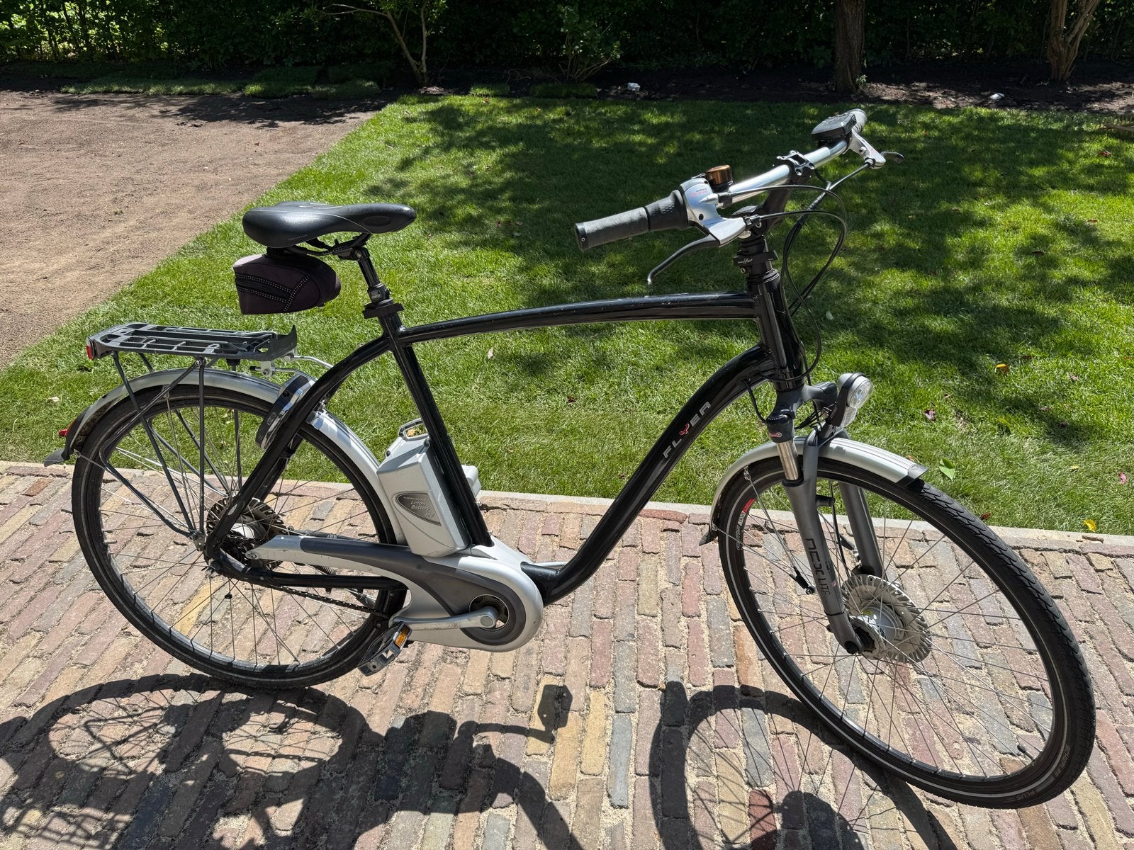 Flyer T-serie T4 elektrische herenfiets, Gebruikt, 51 tot 55 cm, 50 km per accu of meer, Ophalen