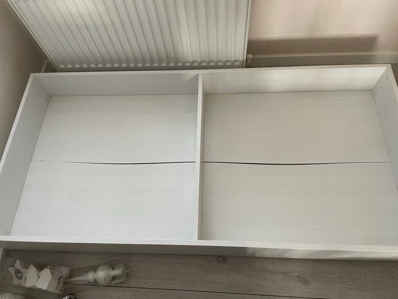 Laden op wieltjes voor onder bed - 2 maten, Huis en Inrichting, Slaapkamer | Bedden, Gebruikt, Eenpersoons, Wit, Ophalen of Verzenden