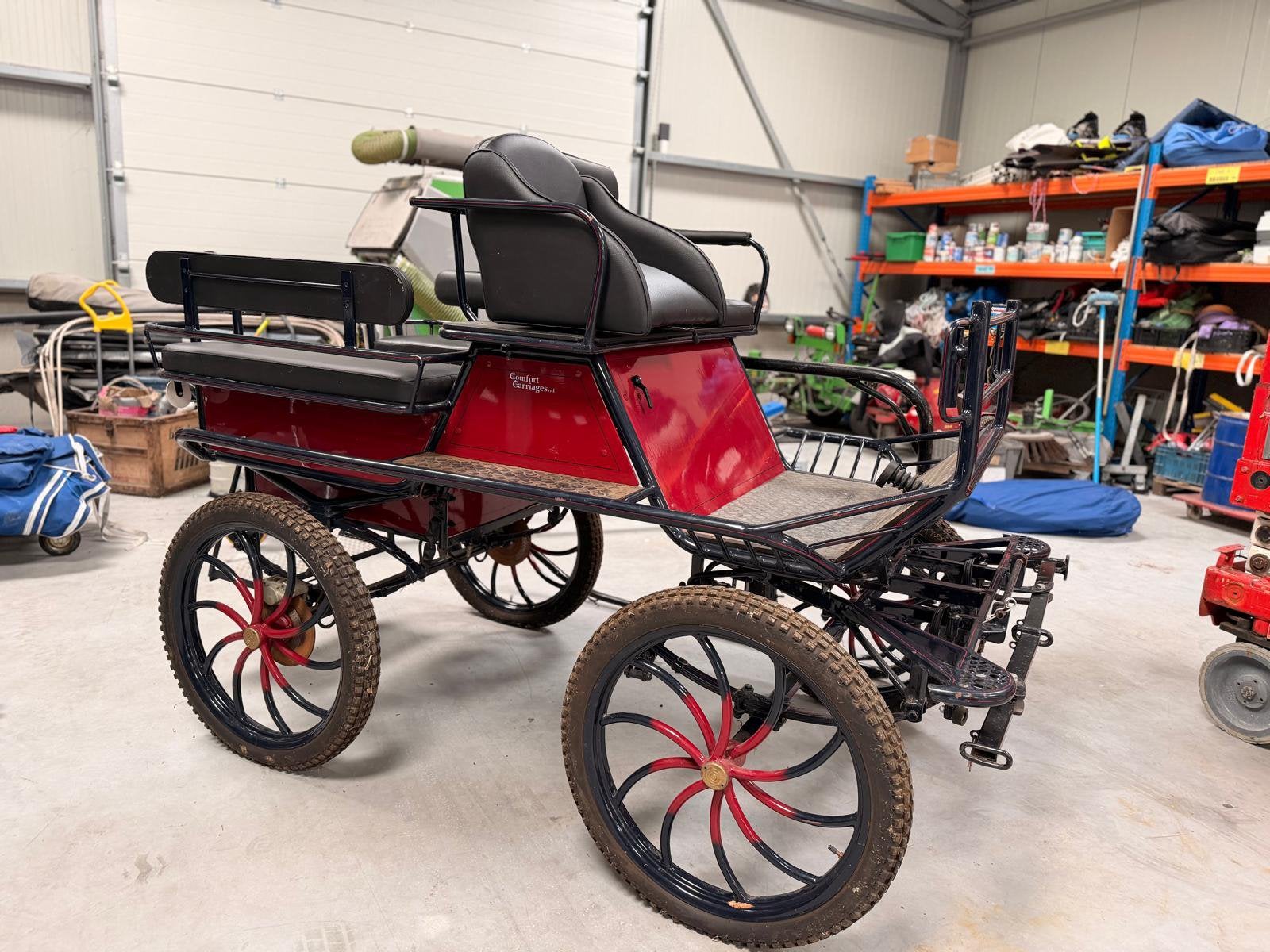 Rijtuig enkel en dubbelspan, Gebruikt