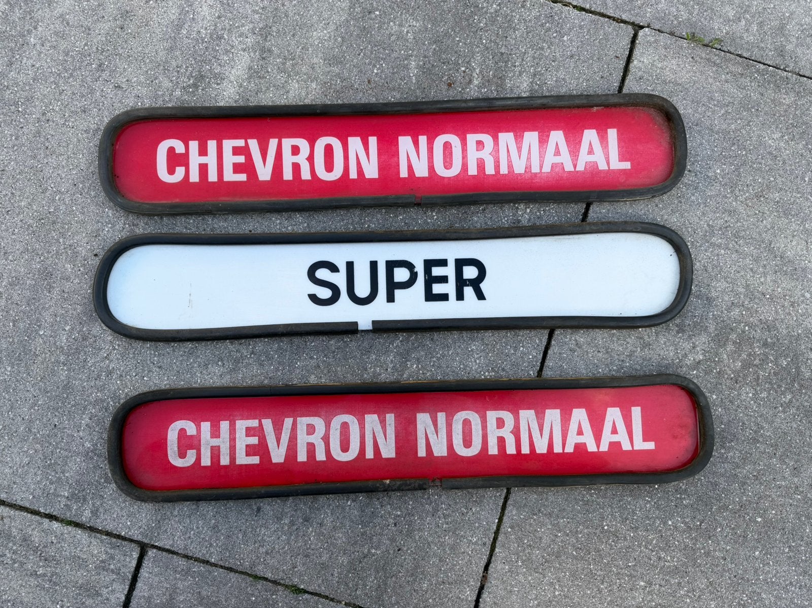 Chevron reclame, Reclamebord, Gebruikt, I, Ophalen of Verzenden
