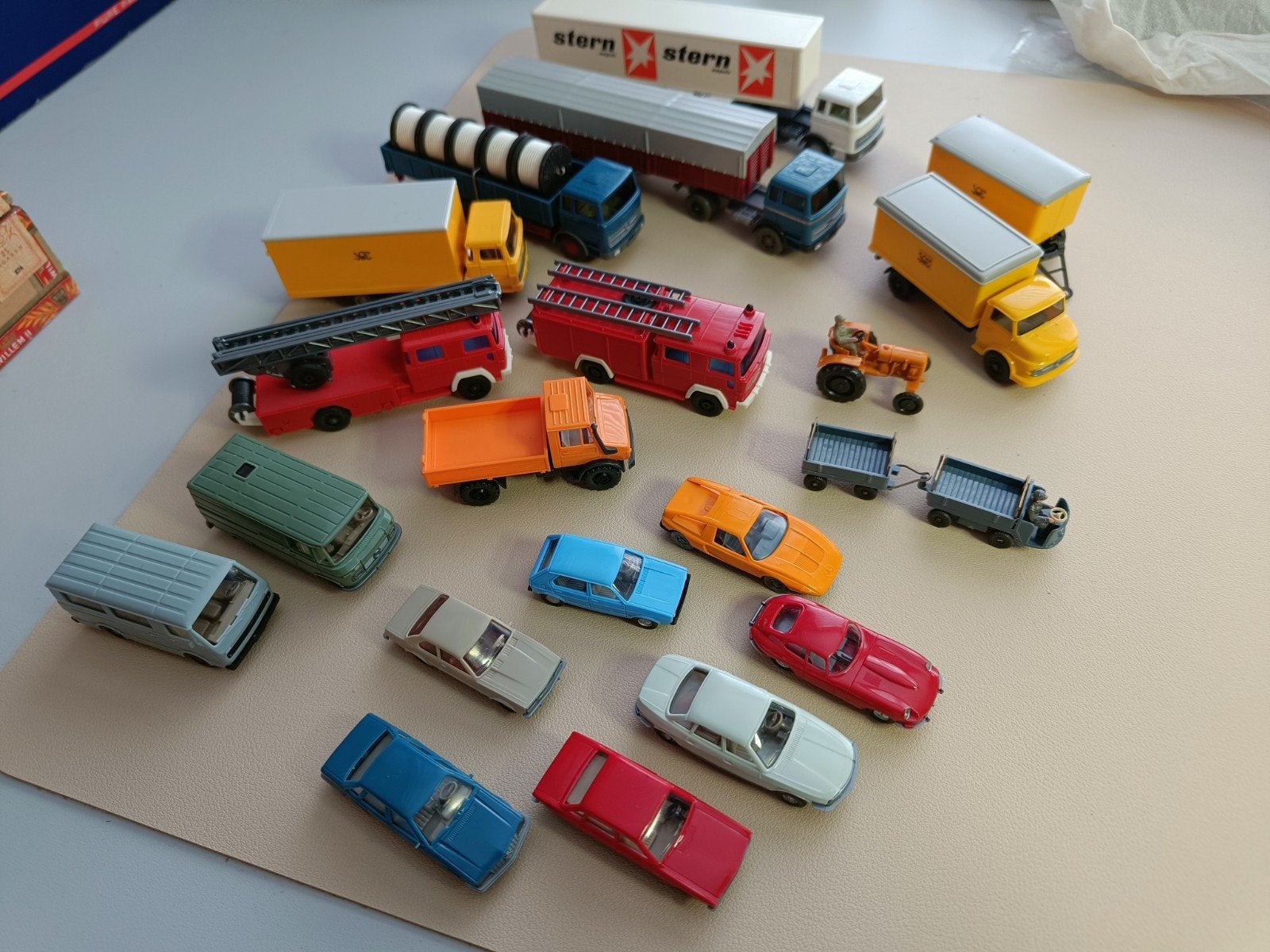 Wiking modellen schaal 1:87 -jaren 70., Hobby en Vrije tijd, Modelauto's | 1:87, Ophalen of Verzenden, Zo goed als nieuw, Auto