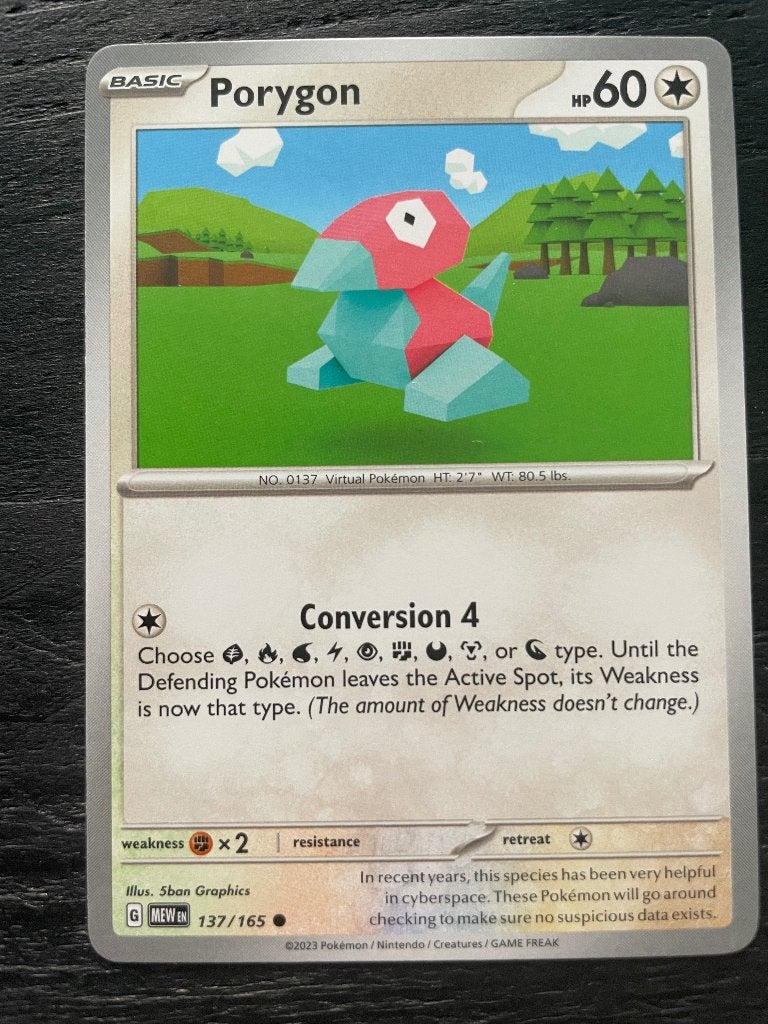 Porygon #137, Ophalen of Verzenden, Nieuw, Losse kaart