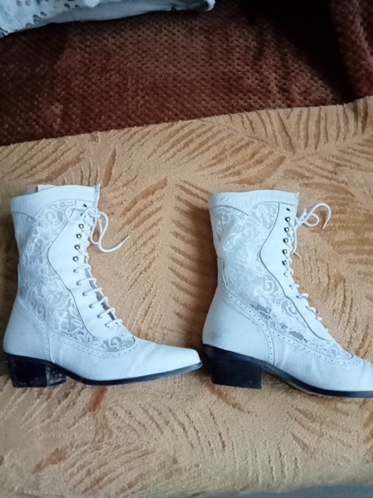 Country dance boots, Kleding | Dames, Schoenen, Wit, Overige typen, Ophalen of Verzenden, Zo goed als nieuw