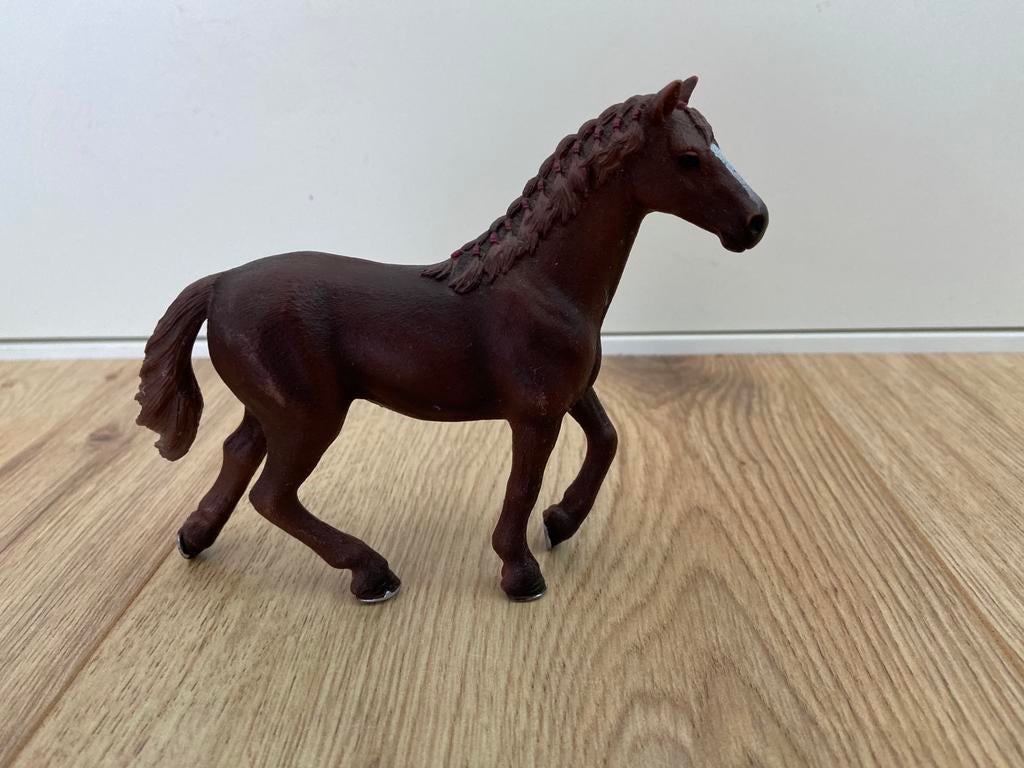 Schleich paard donker bruin, Ophalen of Verzenden, Zo goed als nieuw