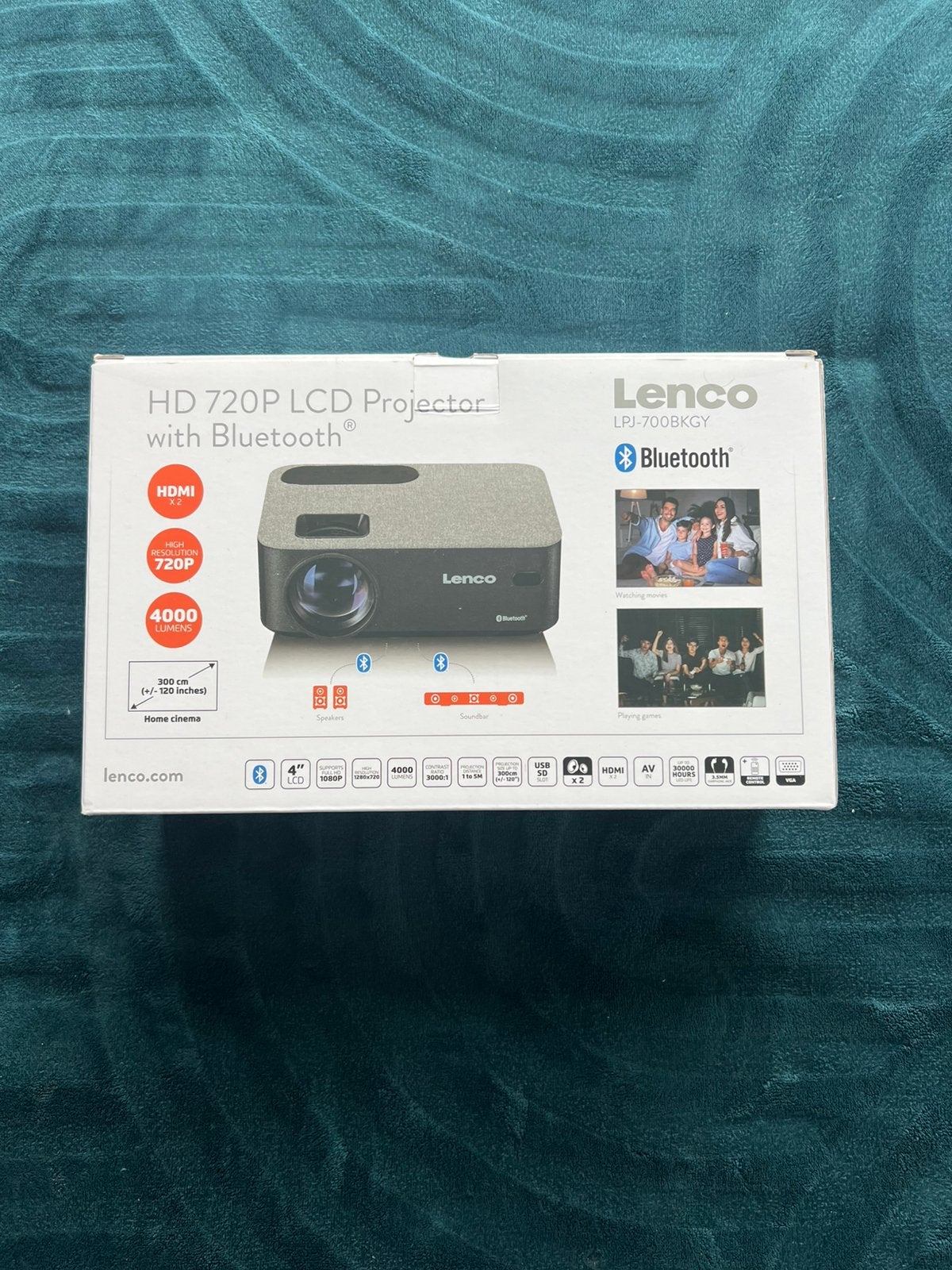 Lenco LPJ-700BKGY, Ophalen of Verzenden, Zo goed als nieuw, Overige merken