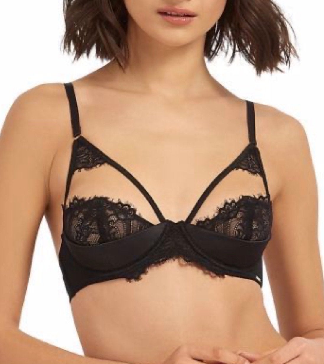 Blue Bella Jocasta Lingerie Set - BH (70/75C) & 2 Strings (3, Kleding | Dames, Ondergoed en Lingerie, Ophalen of Verzenden, Zwart