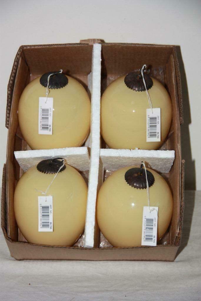 Decoratieve Paaseieren, NIEUW in doos, 4 x, jaren 30 Look, Ophalen of Verzenden