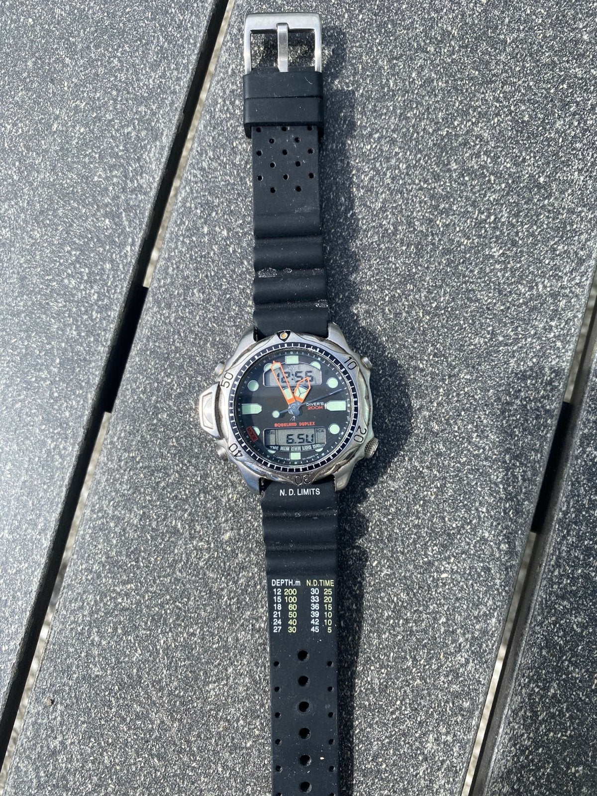 Citizen Promaster Aqualand horloge, Gebruikt, Staal, Overige materialen, Ophalen of Verzenden