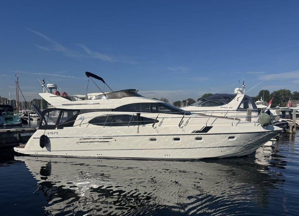 Azimut 50 Fly motorjacht 2x 660 pk Caterpiller diesels, Overige merken, Gebruikt, Binnenboordmotor, Diesel