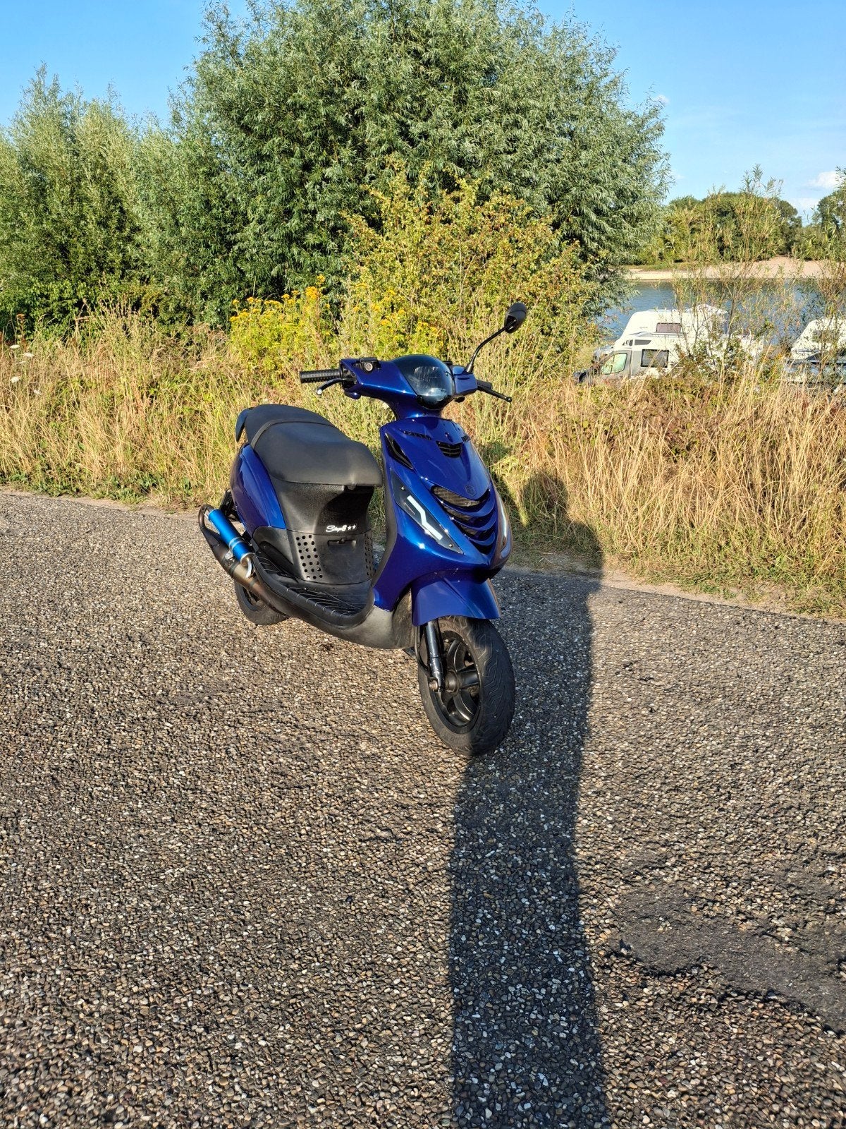 zip h20 70cc, Fietsen en Brommers, Ophalen, Zo goed als nieuw, Tweetakt
