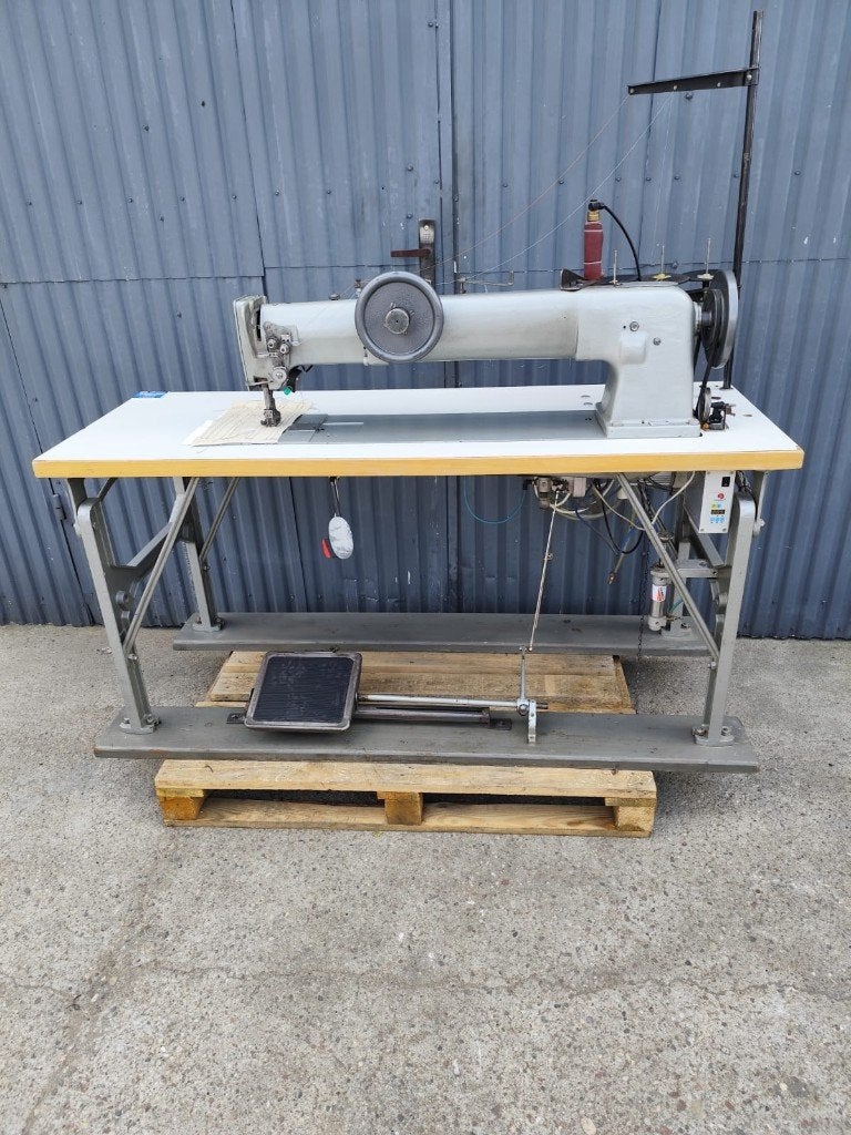 Adler 220 - 76 - 273 Tweenaalds naaimachine met lange arm, Industrieel, Ophalen, Overige merken, Naaimachine