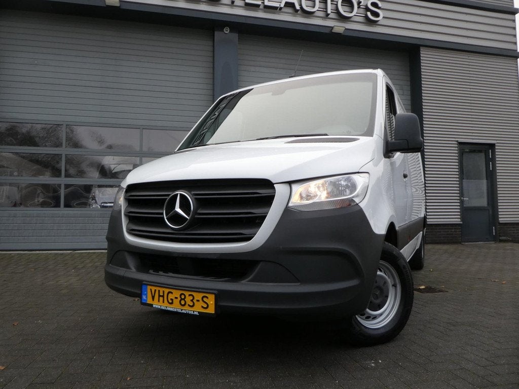 Mercedes-Benz Sprinter 314cdi L2H1 met Airco, Navigatie, Cru, 13 km/l, Achterwielaandrijving, Gebruikt, Wit