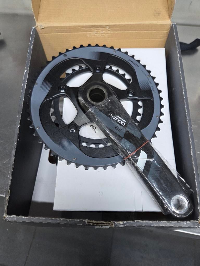 SRAM Force 22 Crankstel 11-speed 50-34 Zwart, Fietsen en Brommers, Fietsonderdelen, Ophalen of Verzenden