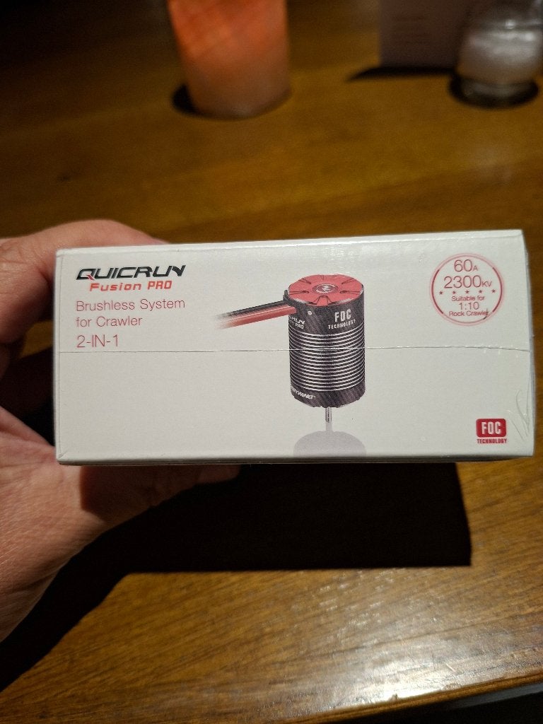 Hobbywing quickrun fusion pro 2300kV nieuw in doos, Ophalen of Verzenden, Nieuw