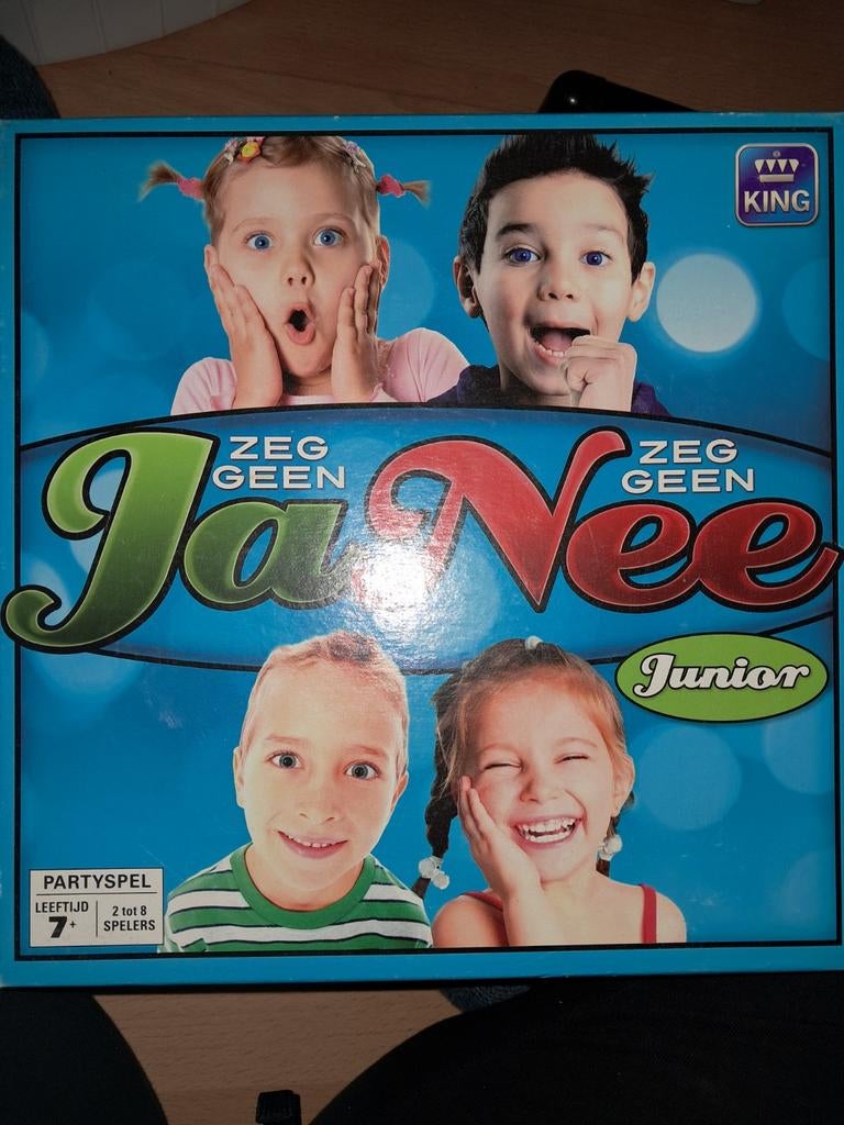 Zeg Geen Ja Zeg Geen Nee Junior Partyspel, Vijf spelers of meer, Ophalen of Verzenden, Zo goed als nieuw, King