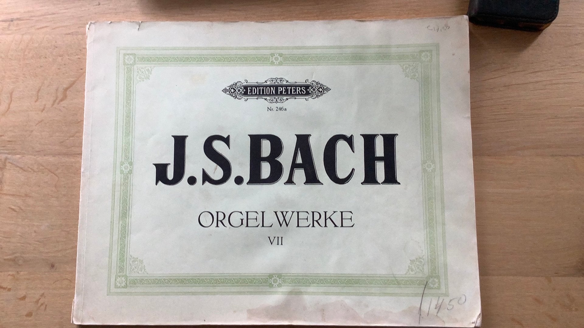 JS Bach Orgelwerke deel VII, Muziek en Instrumenten, Bladmuziek, Orgel, Gebruikt, Klassiek, Ophalen of Verzenden