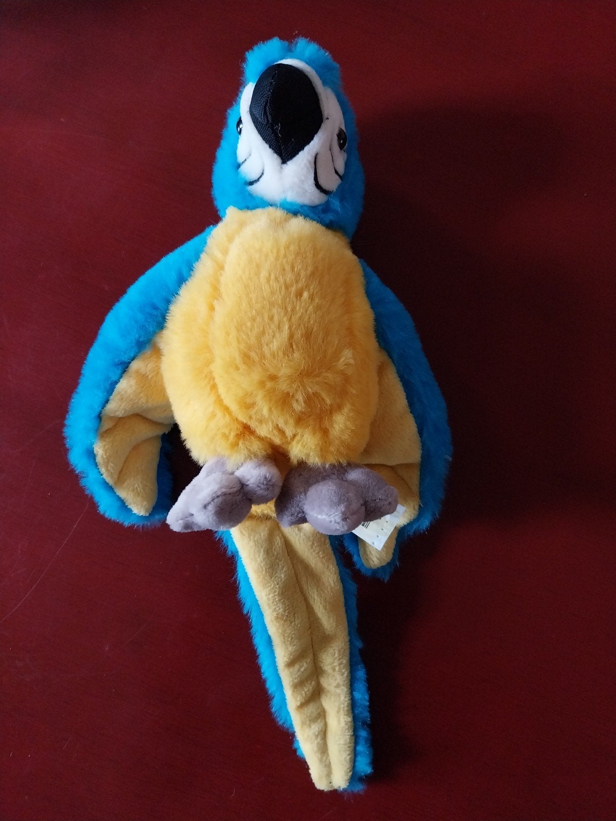 Blauw-gele ara knuffel, Ophalen of Verzenden, Zo goed als nieuw, Overige typen