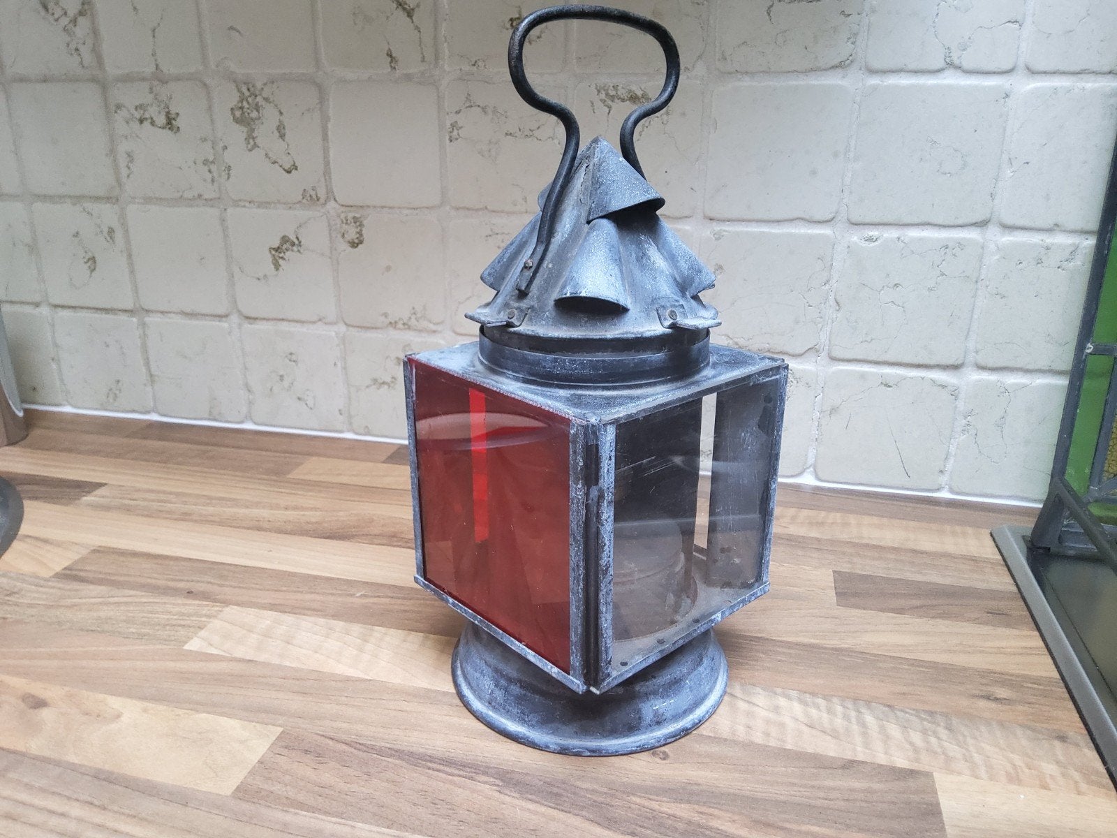 Scheepslamp spoorweglamp uit 1946, Ophalen of Verzenden