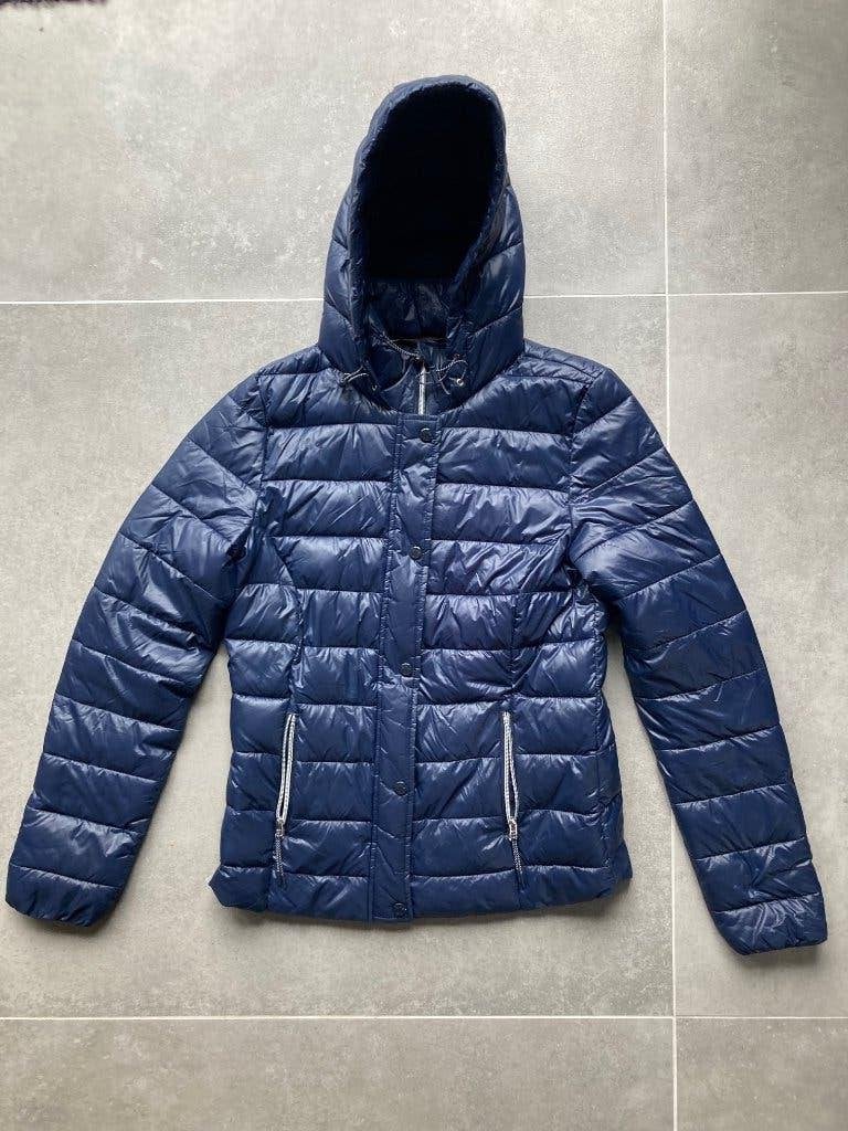 Tussenjas dames Tom Tailor maat M, Maat 38/40 (M), Blauw, Zo goed als nieuw, Tom Tailor