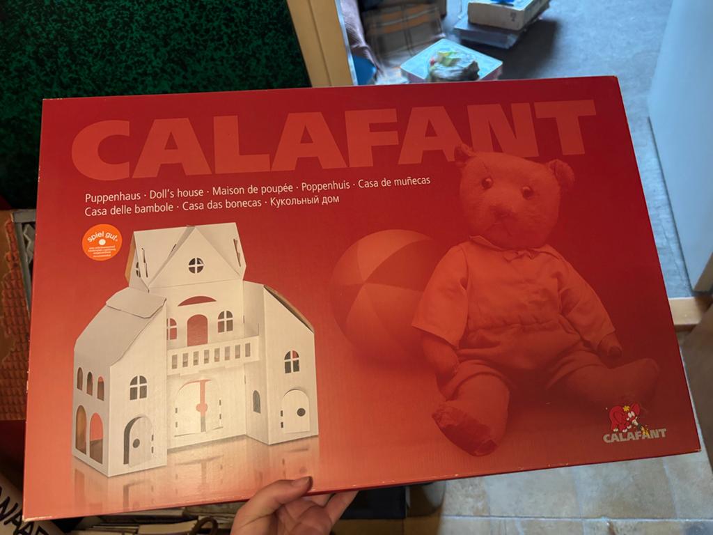 Poppenhuis bouwpakket nieuw, Ophalen, Nieuw, Poppenhuis