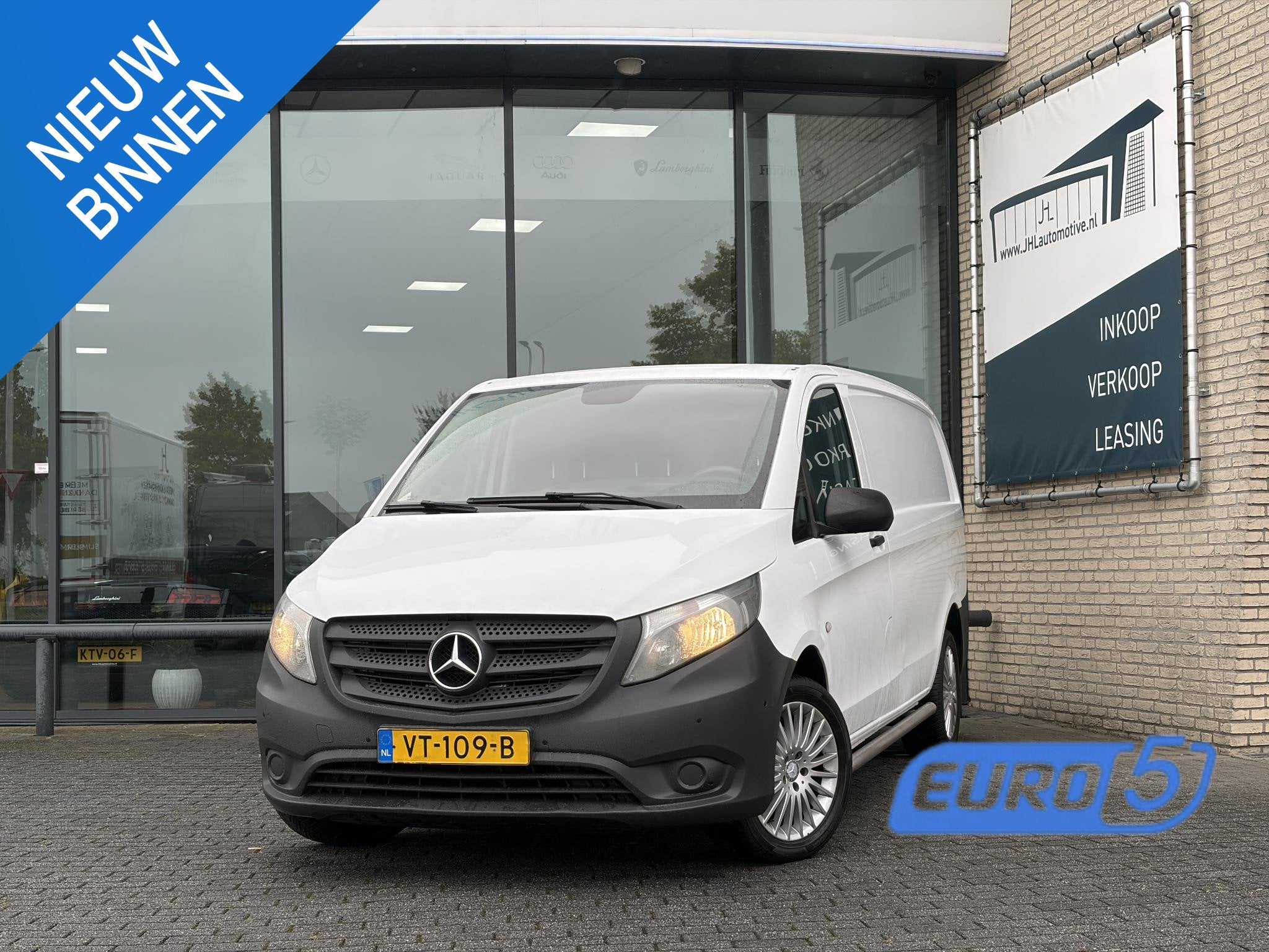 Mercedes-Benz Vito 109 CDI Functional Lang*A/C*TEL*PDC*LMV*3, Voorwielaandrijving, Euro 5, Stof, Gebruikt
