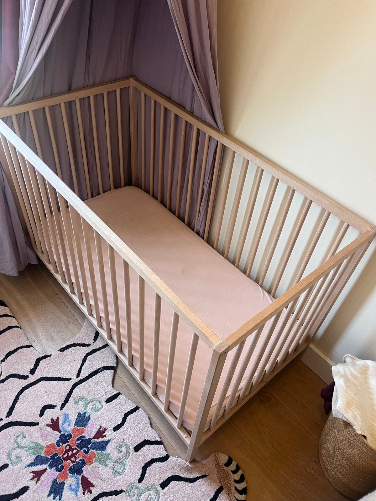 Ikea Sniglar ledikant - Gebruikt, in goede staat, Huis en Inrichting, Slaapkamer | Bedden, Ophalen, Gebruikt, 190 cm of minder