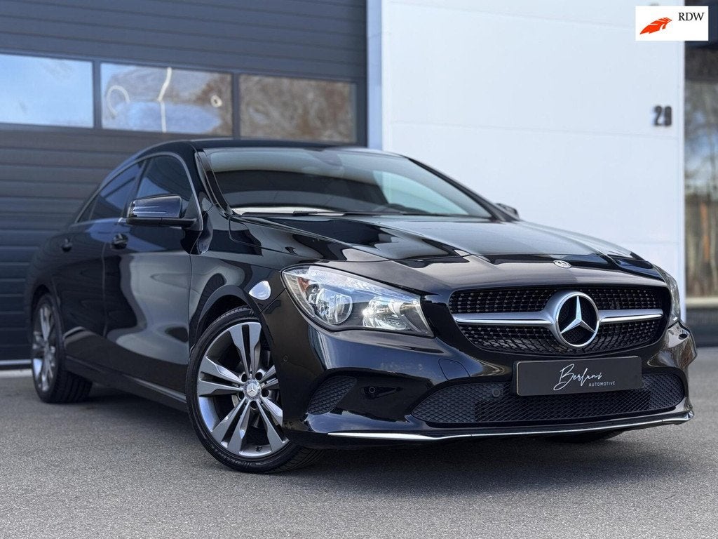 Mercedes CLA-klasse 200 Business Carplay |Stoelverw|Automaat, Stof, Gebruikt, 715 kg, Zwart