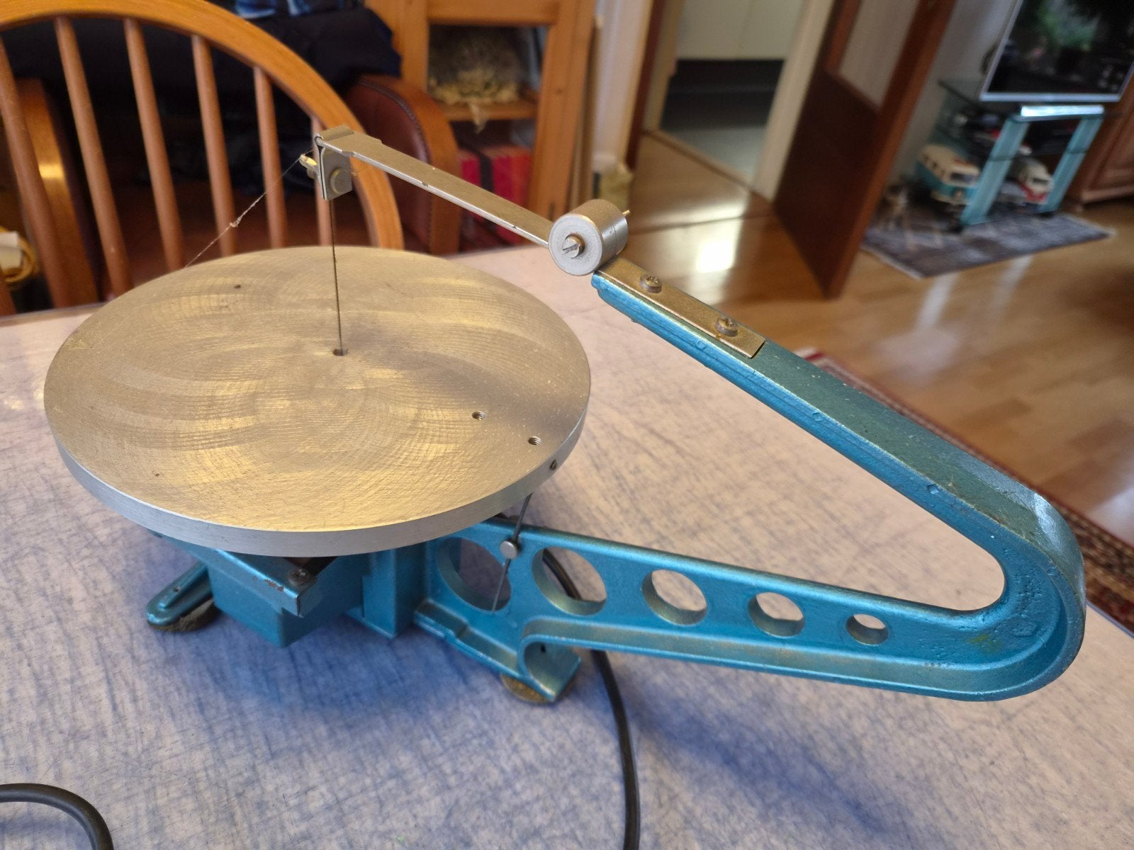 Figuurzaagmachine - Perfect voor hobbyisten, Doe-het-zelf en Verbouw, Minder dan 30 mm, Gebruikt, Onbekend, Ophalen of Verzenden