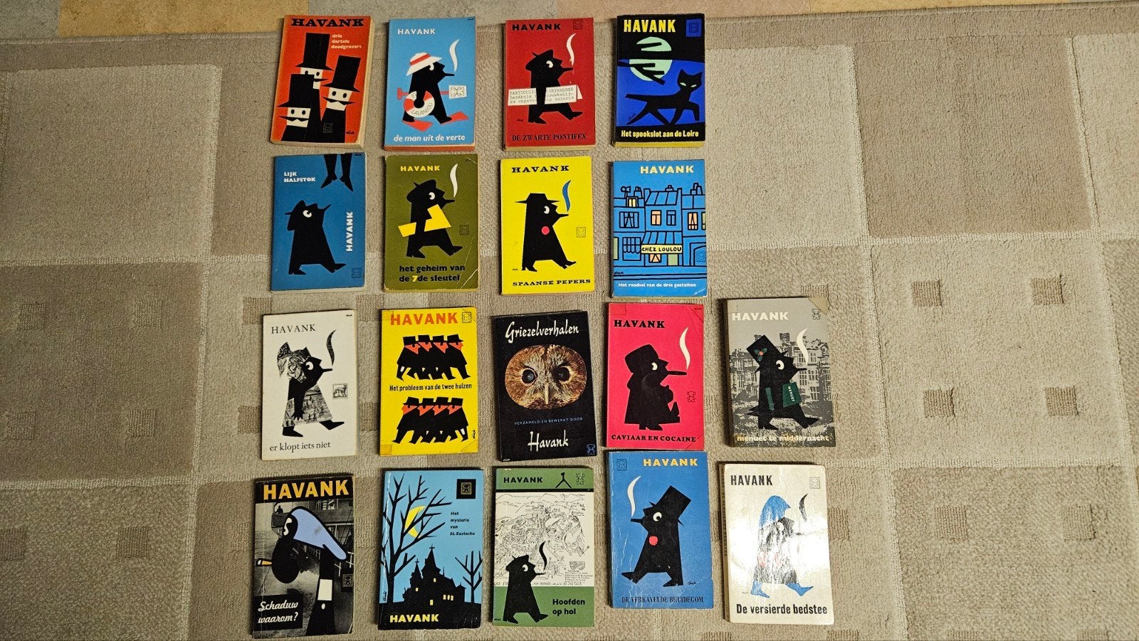 Havank Zwarte Beertjes boekjes, Boeken, Detectives, Ophalen of Verzenden, Gelezen
