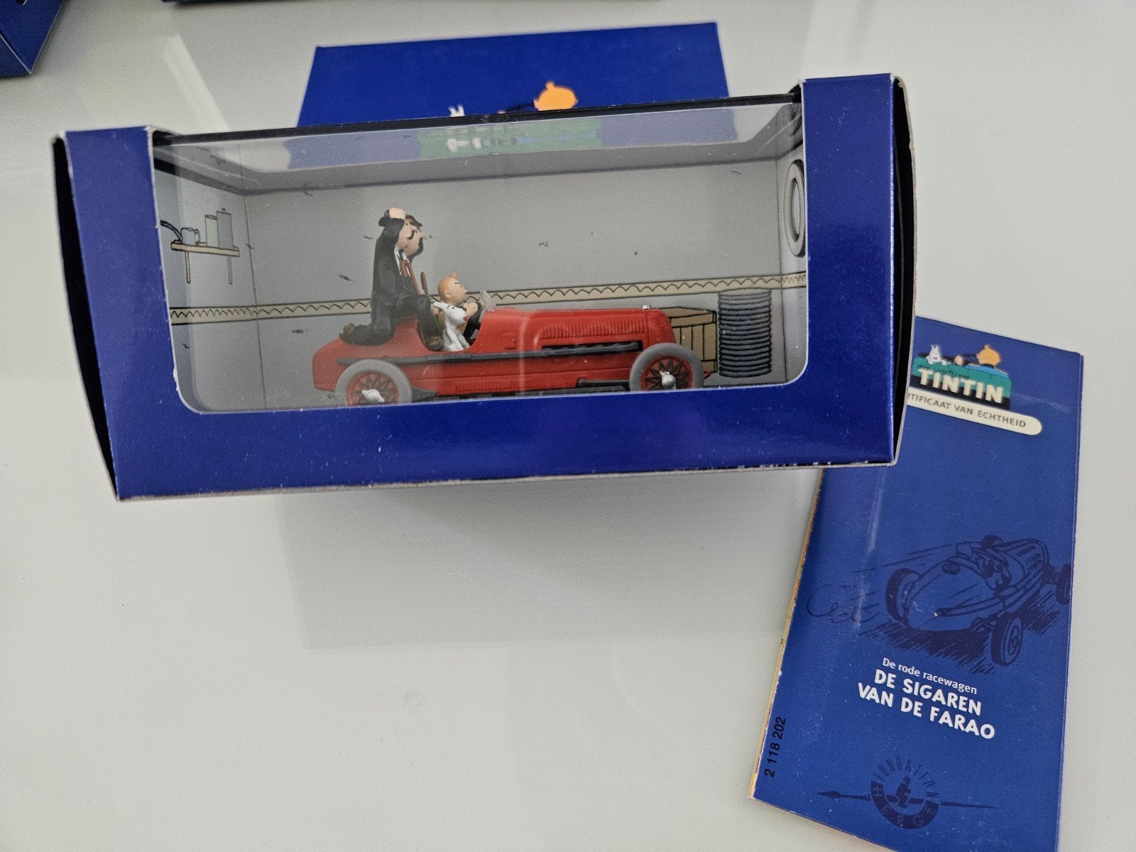 Kuifje De Rode Racewagen De Sigaren Van De Farao, Verzenden, Zo goed als nieuw, Auto, Overige merken