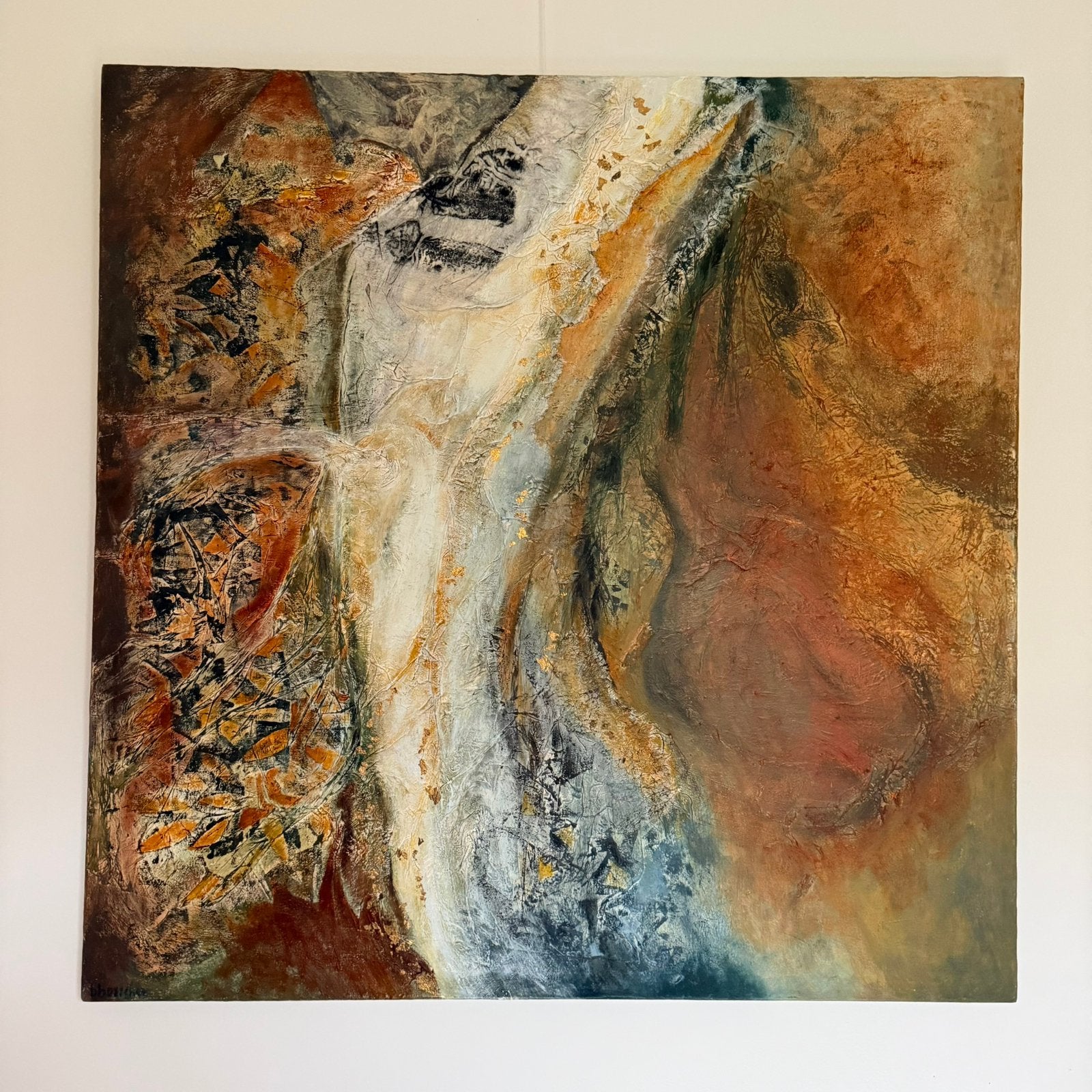 Olieverfschilderij, Ophalen