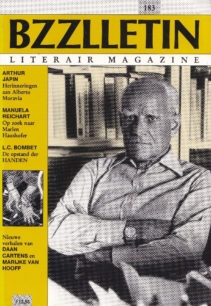 BZZLLETIN 183 – Alberto Moravia – februari 1991, Verzenden, Nieuw, Overige typen