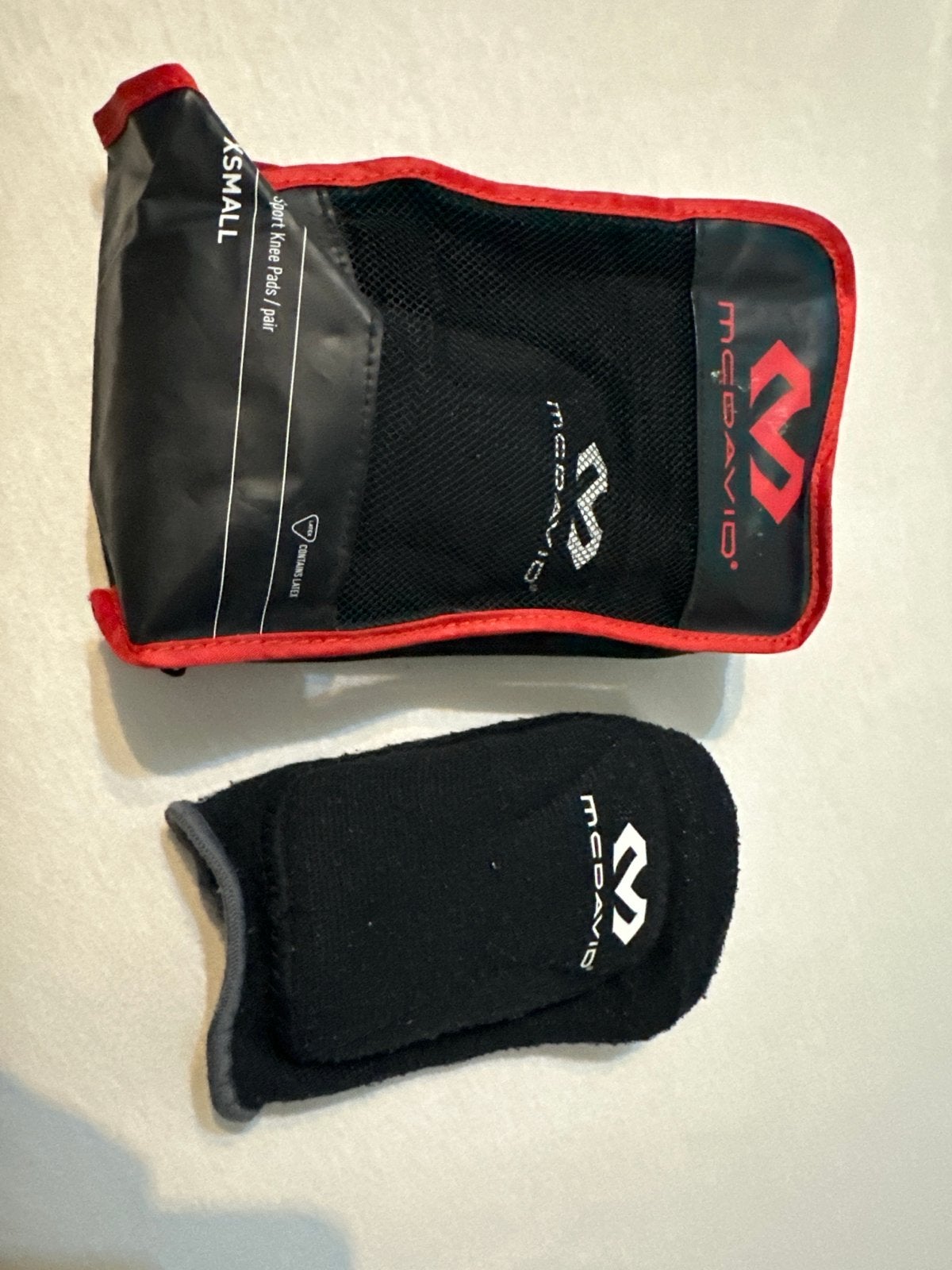 McDavid Kniebeschermers - Maat XS - Zwart, Ophalen of Verzenden, Zo goed als nieuw