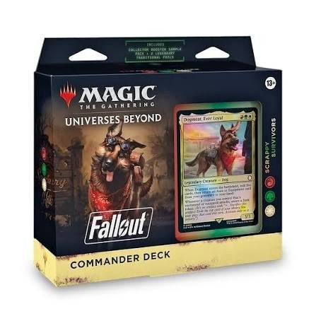 MTG Scrappy survivors fallout commander deck, Ophalen of Verzenden, Nieuw, Speeldeck