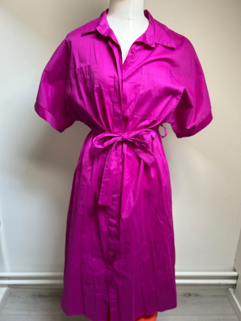 NIEUW Mooie paarse jurk merk Azzurro (één maat), Kleding | Dames, Maat 38/40 (M), Azzurro, Paars, Nieuw