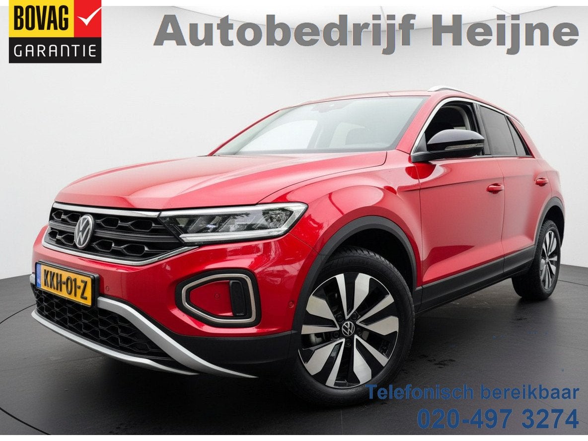 Volkswagen T-Roc TSI 115PK LIFE GOAL EDITION VIRTUAL/NAVI/AC, Auto's, Volkswagen, 12 maanden, Gebruikt, 116 pk, 1204 kg